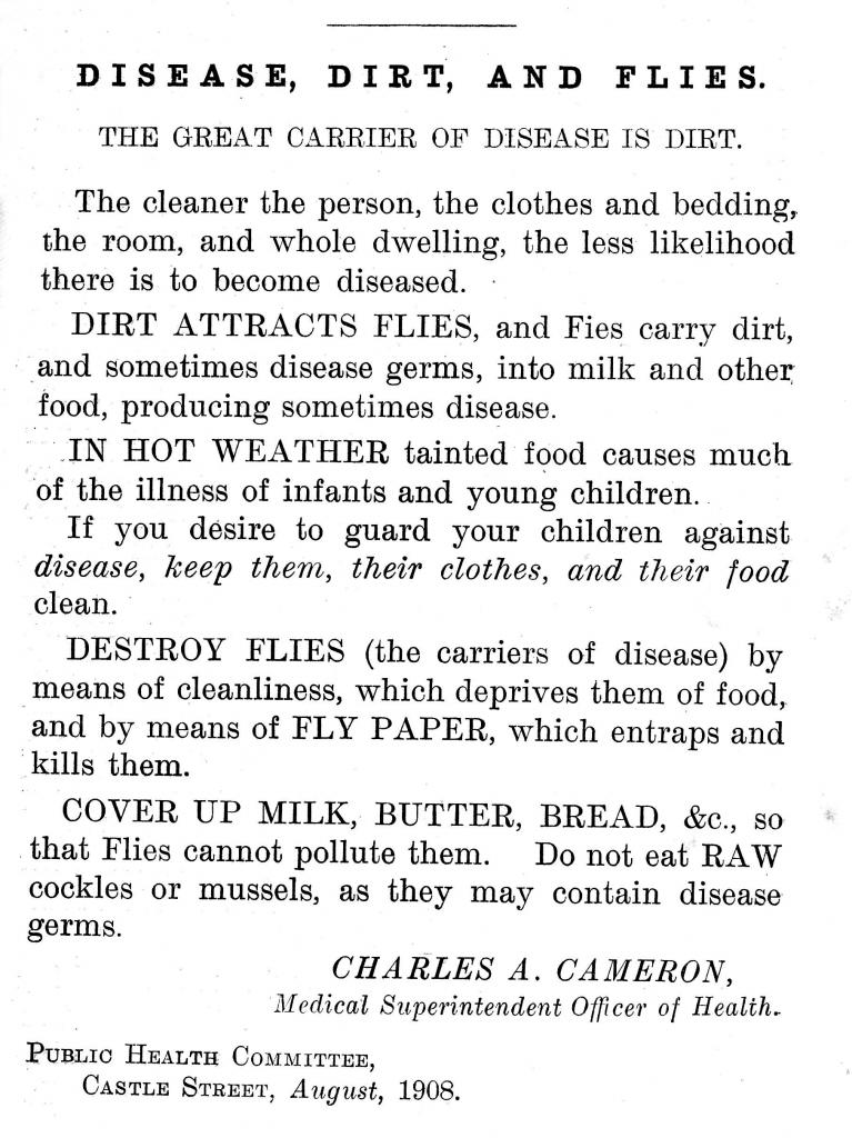 Health Warning, 1914